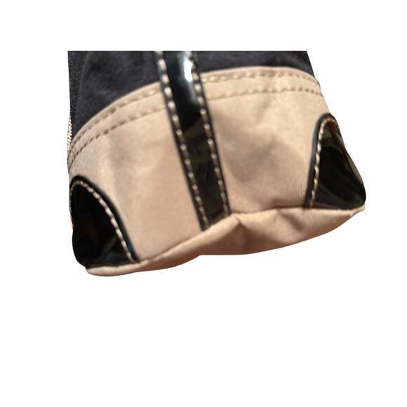 Franco Sarto Dark Brown Mini Tote with Gold accents multiple pockets 16”x11”x4" - Picture 9 of 16